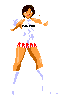 In case you can't tell, this is Reiko Nagase from Ridge Racer